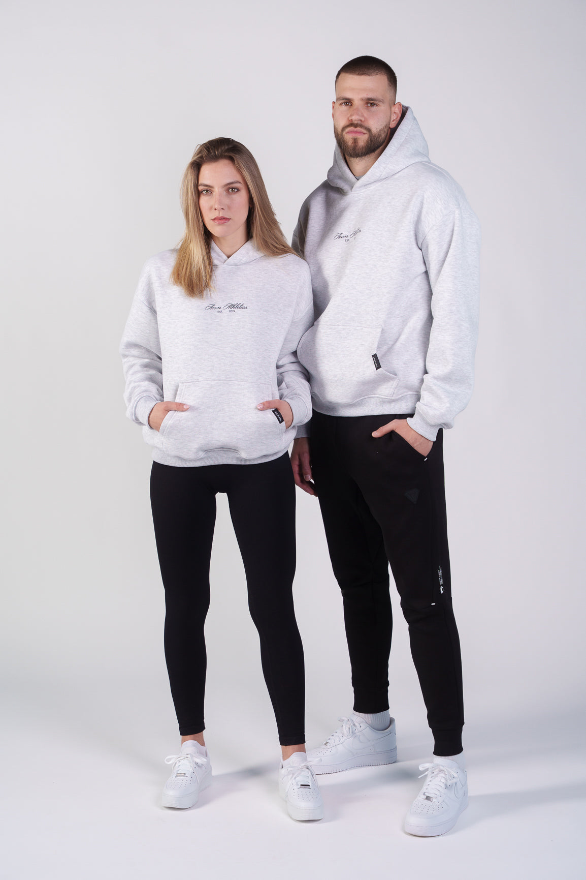 SIGNATURE COUPLE SET - HEATHER GREY (2-KUSY)