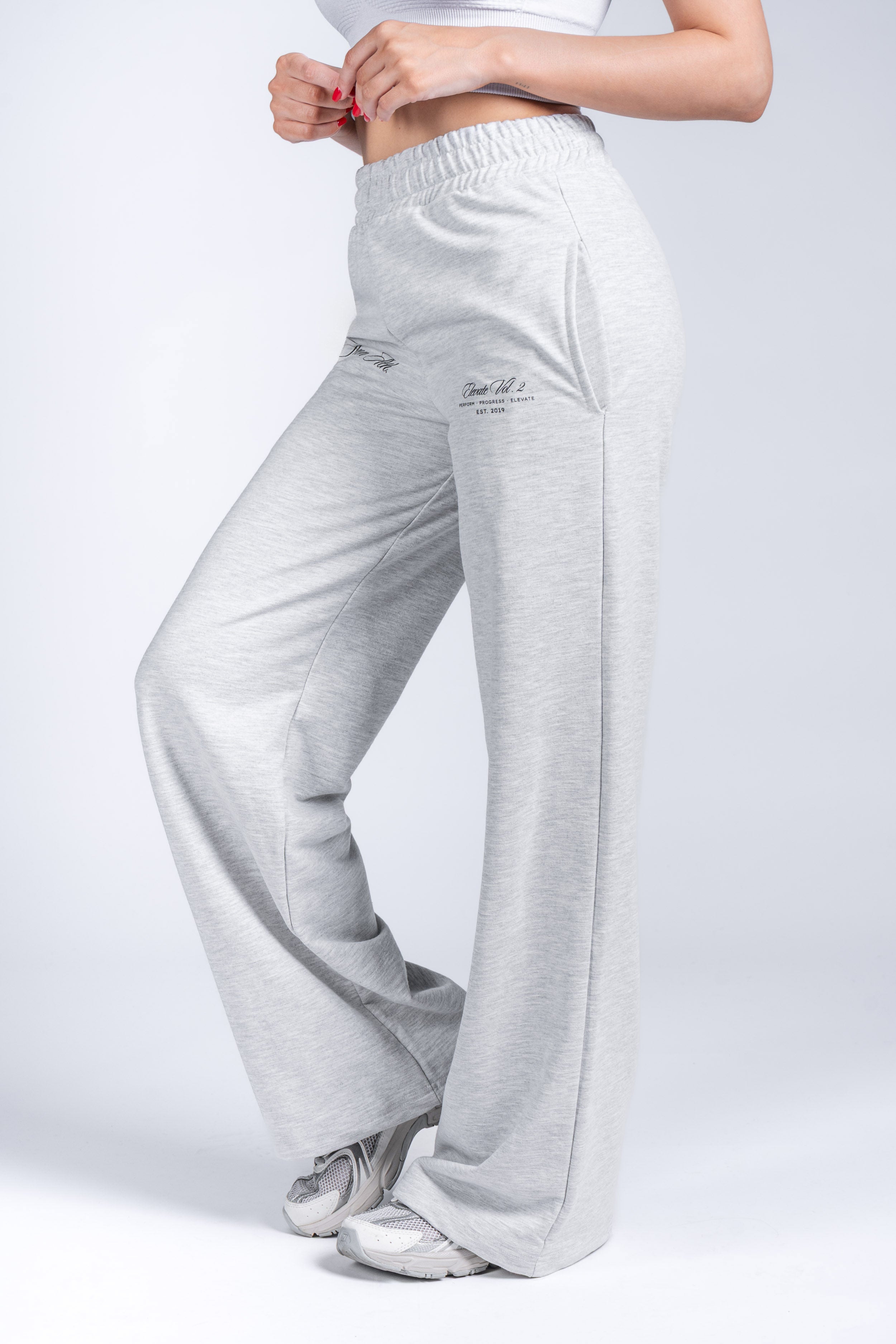 ELEVATE SET - HEATHER GREY (3-KUSY)