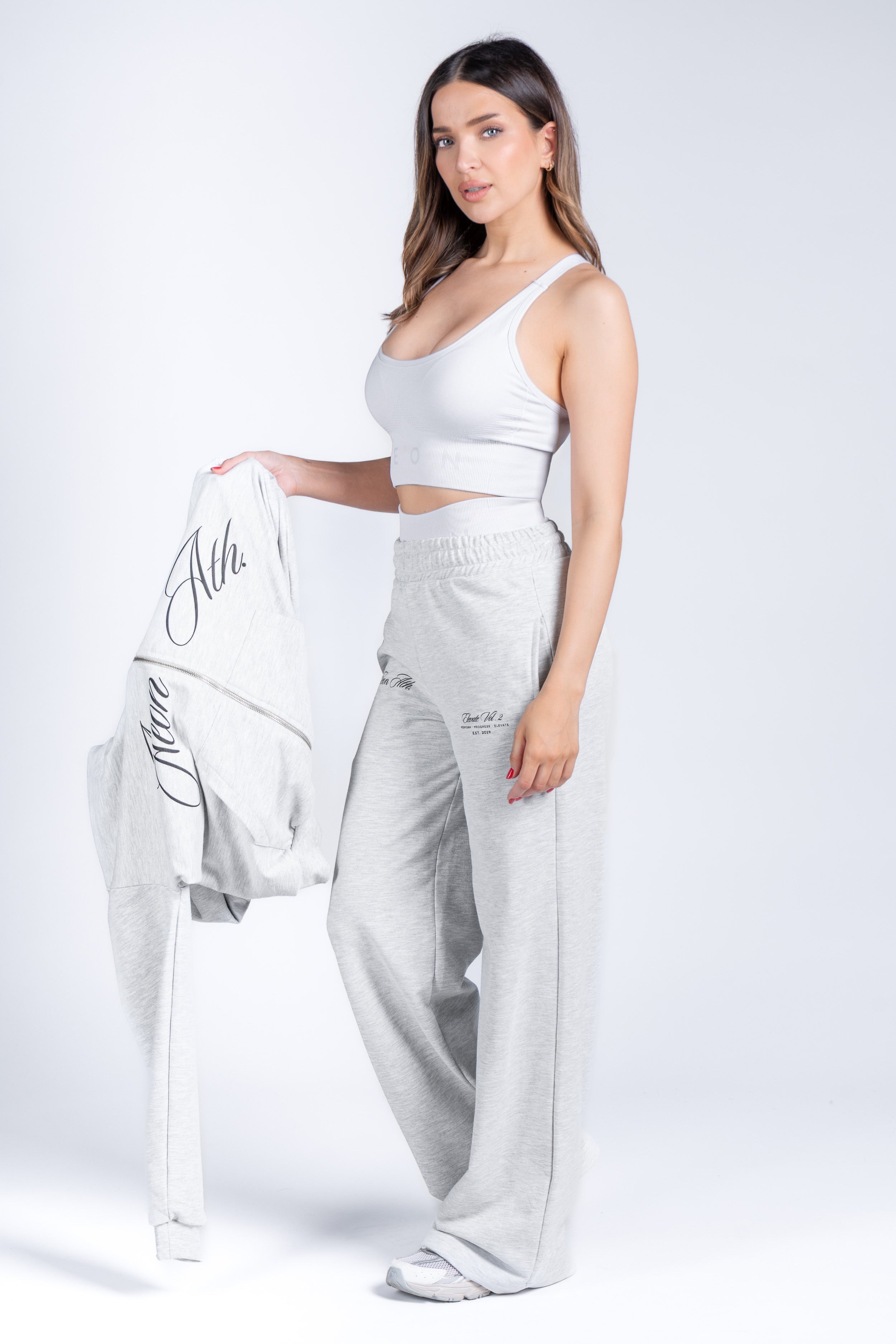 ELEVATE SET - HEATHER GREY (3-KUSY)