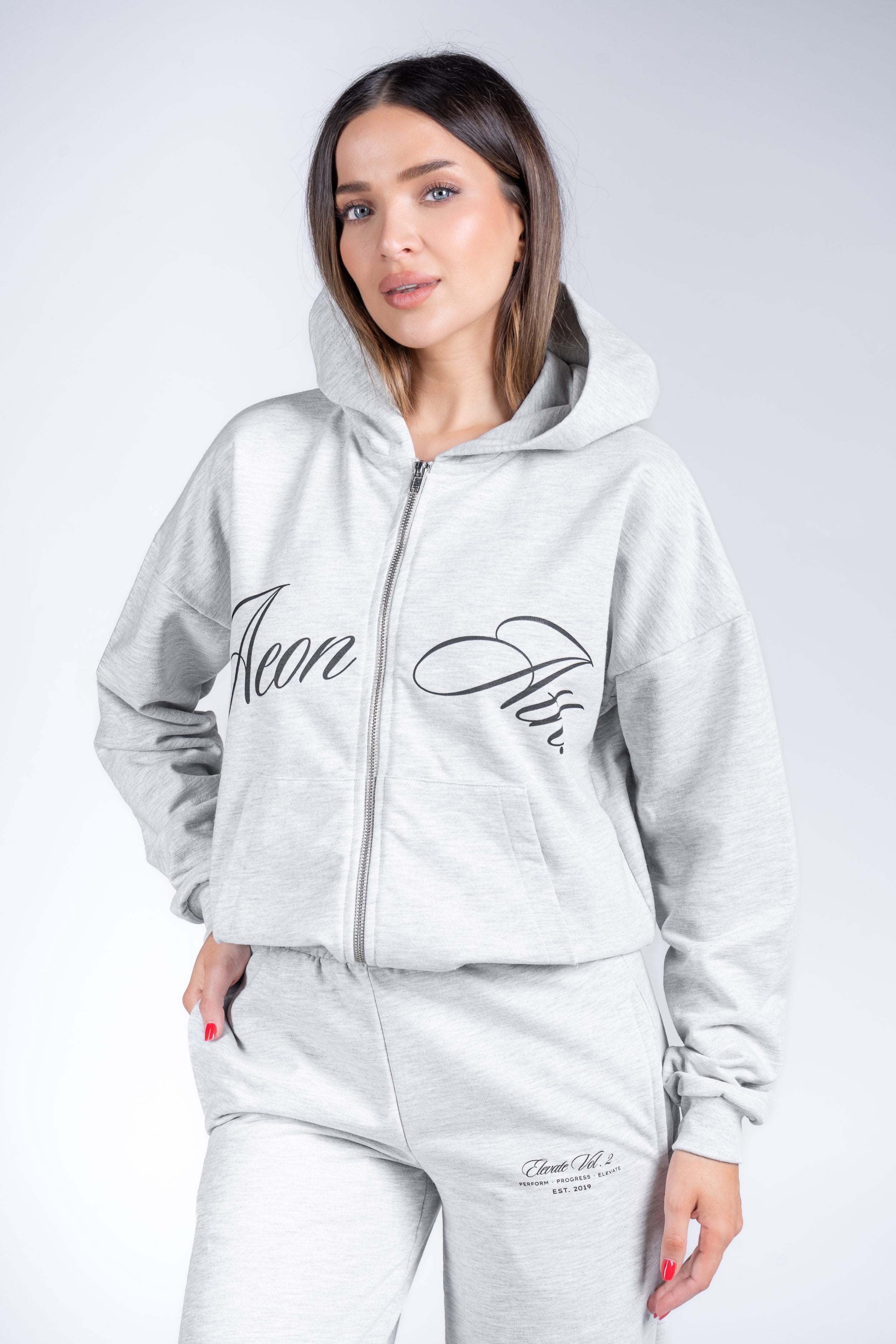 ELEVATE MIKINA NA ZIPS