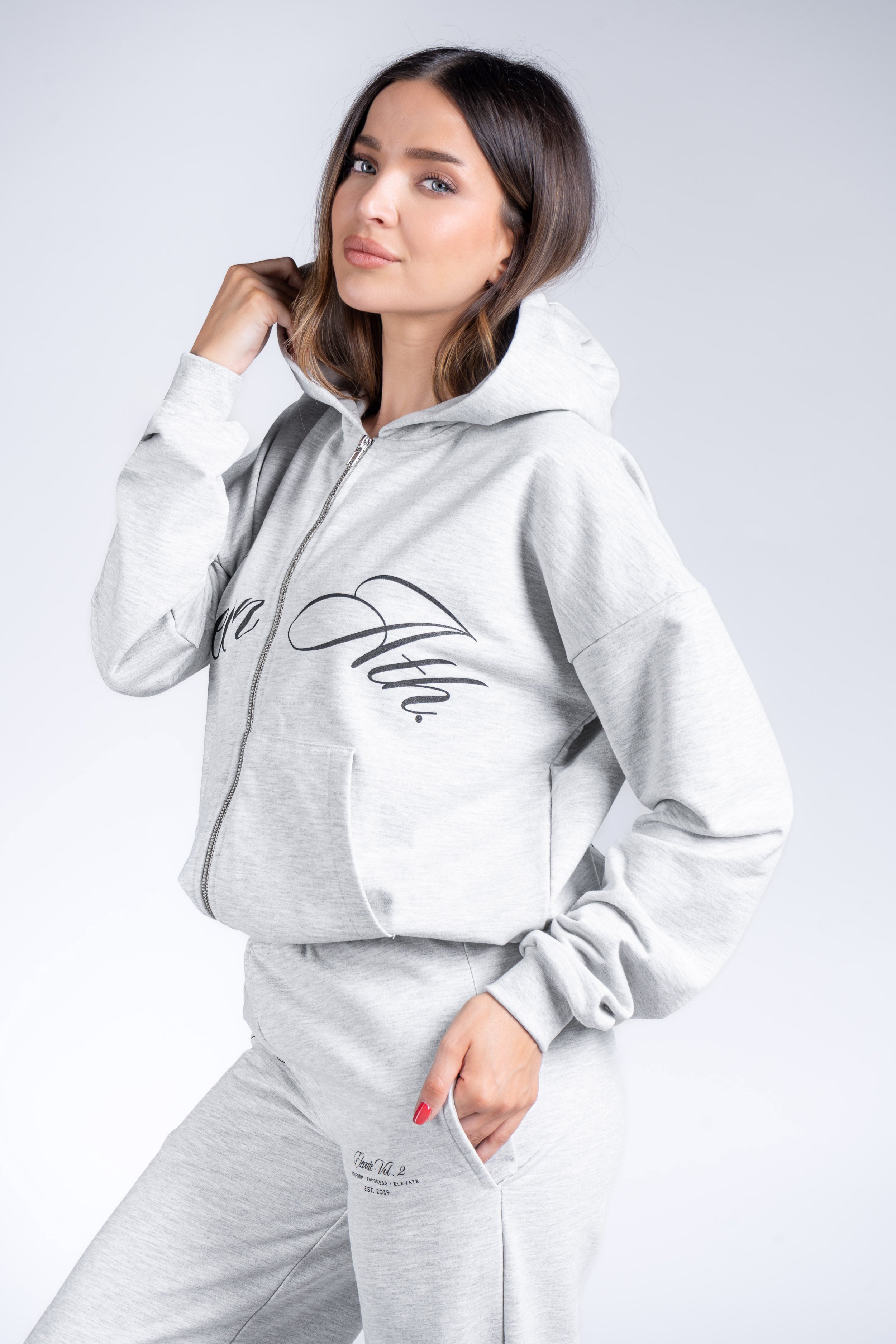 ELEVATE MIKINA NA ZIPS