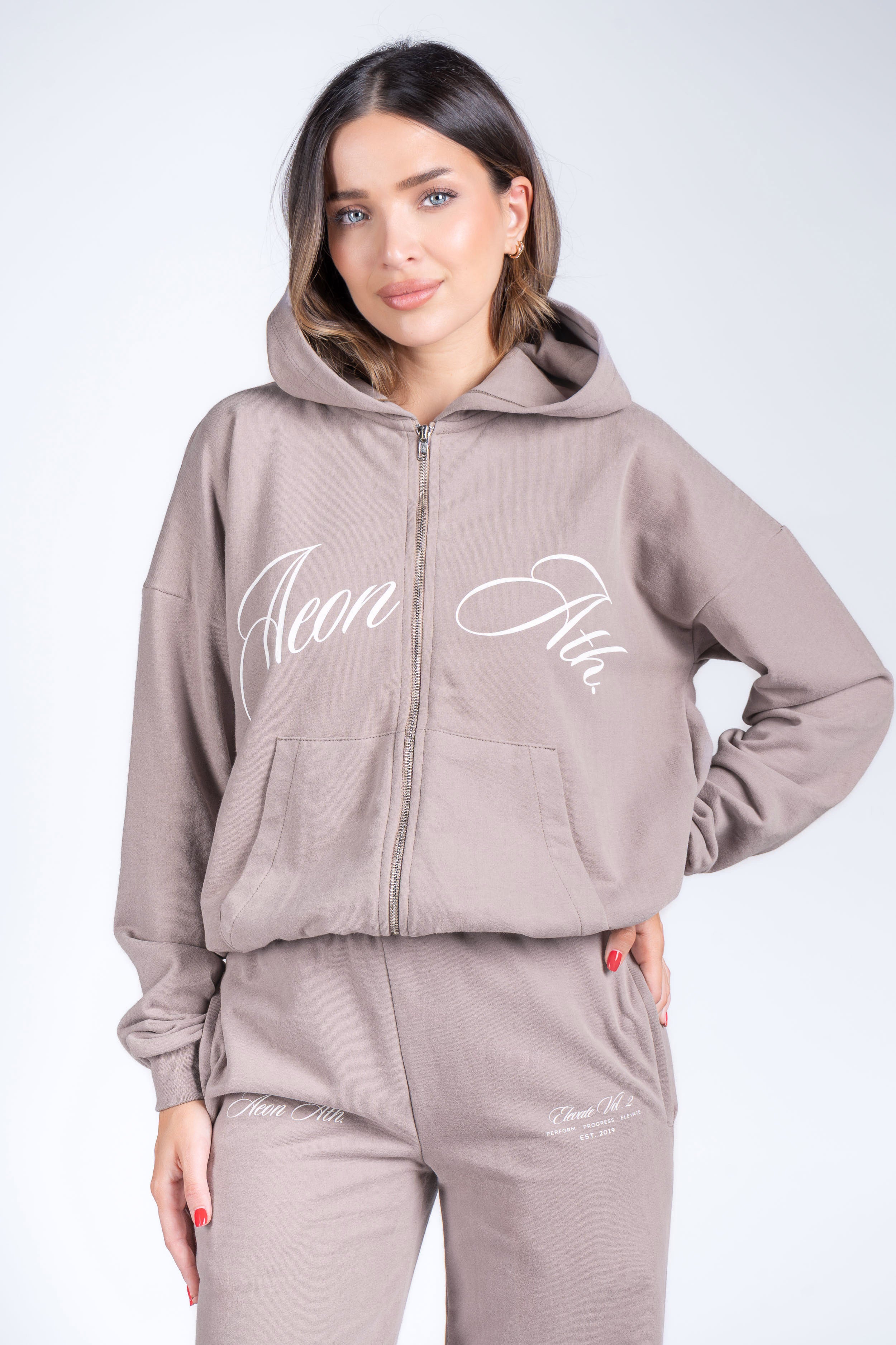 ELEVATE MIKINA NA ZIPS
