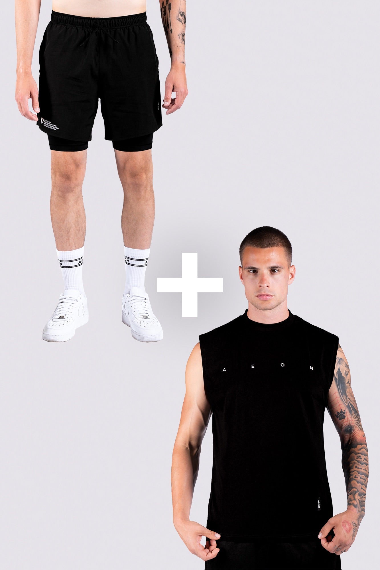 ICON BUNDLE - BLACK (2 - PIECE) - Aeon Athletics
