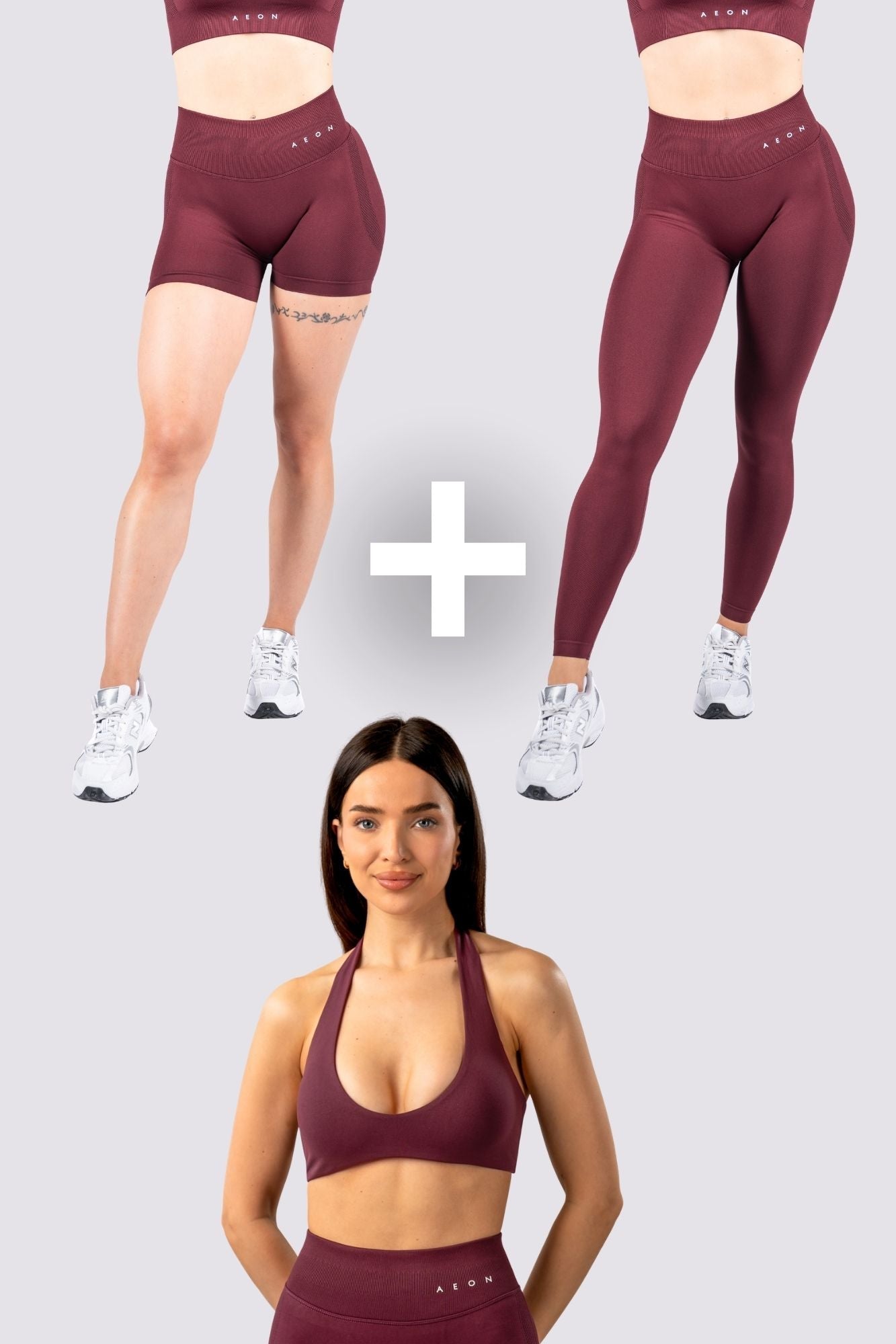 MOTION BUNDLE V2 - BURGUNDY (3 - PIECE) - Aeon Athletics