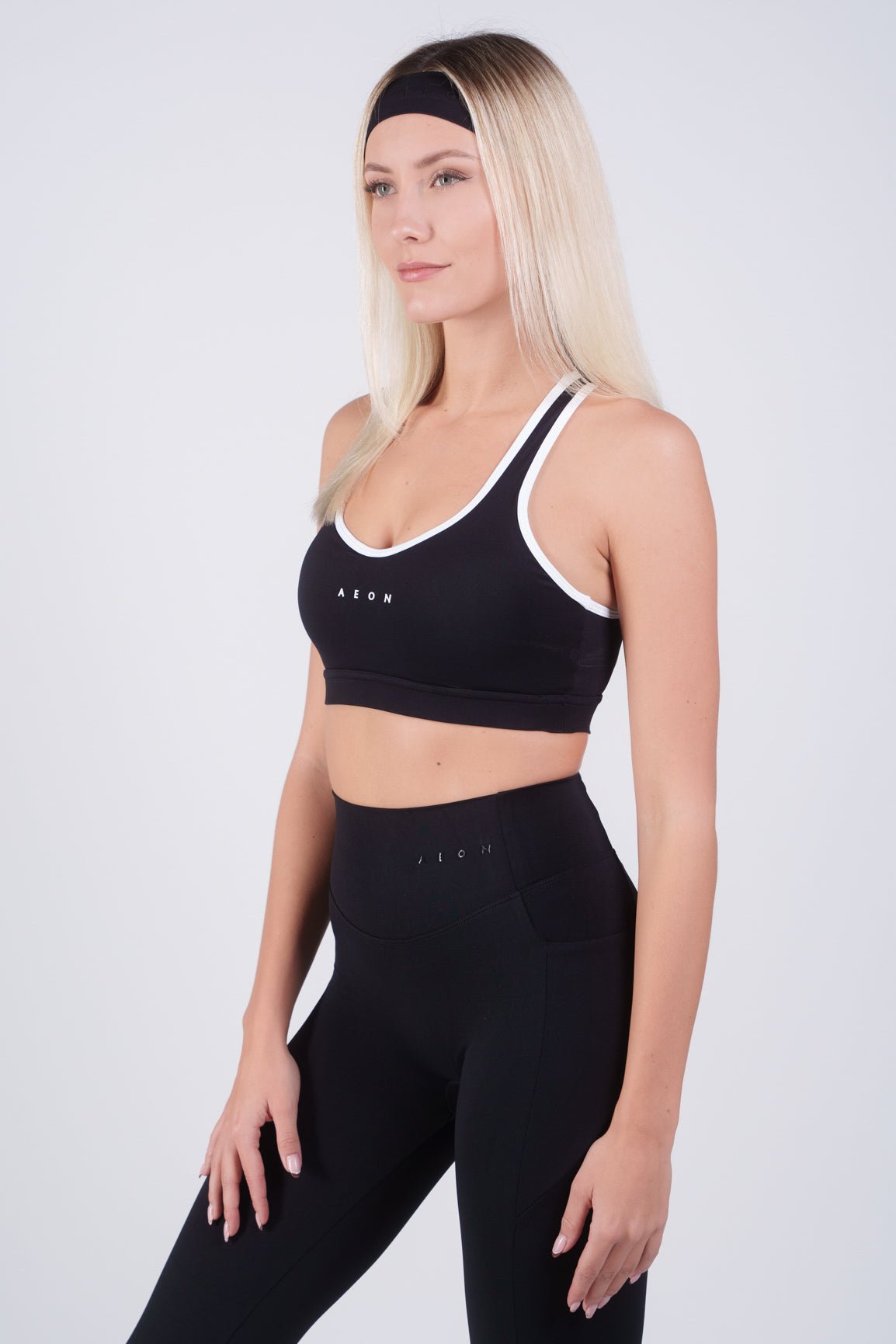 SECOND SKIN CONTRAST BRA - Aeon Athletics