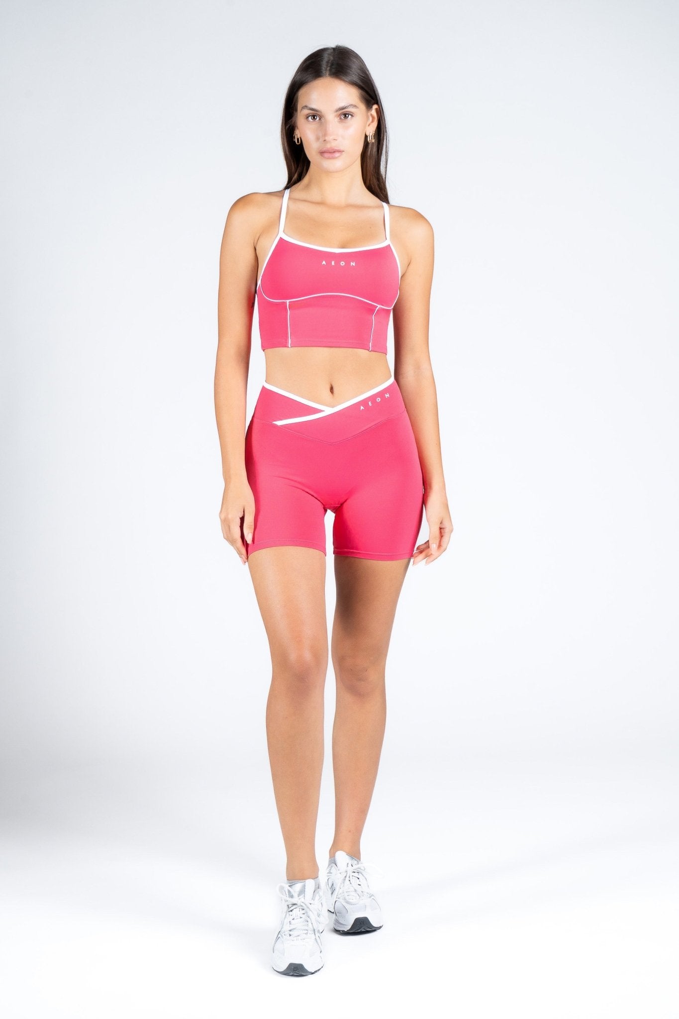SECOND SKIN CONTRAST CROP TOP - Aeon Athletics