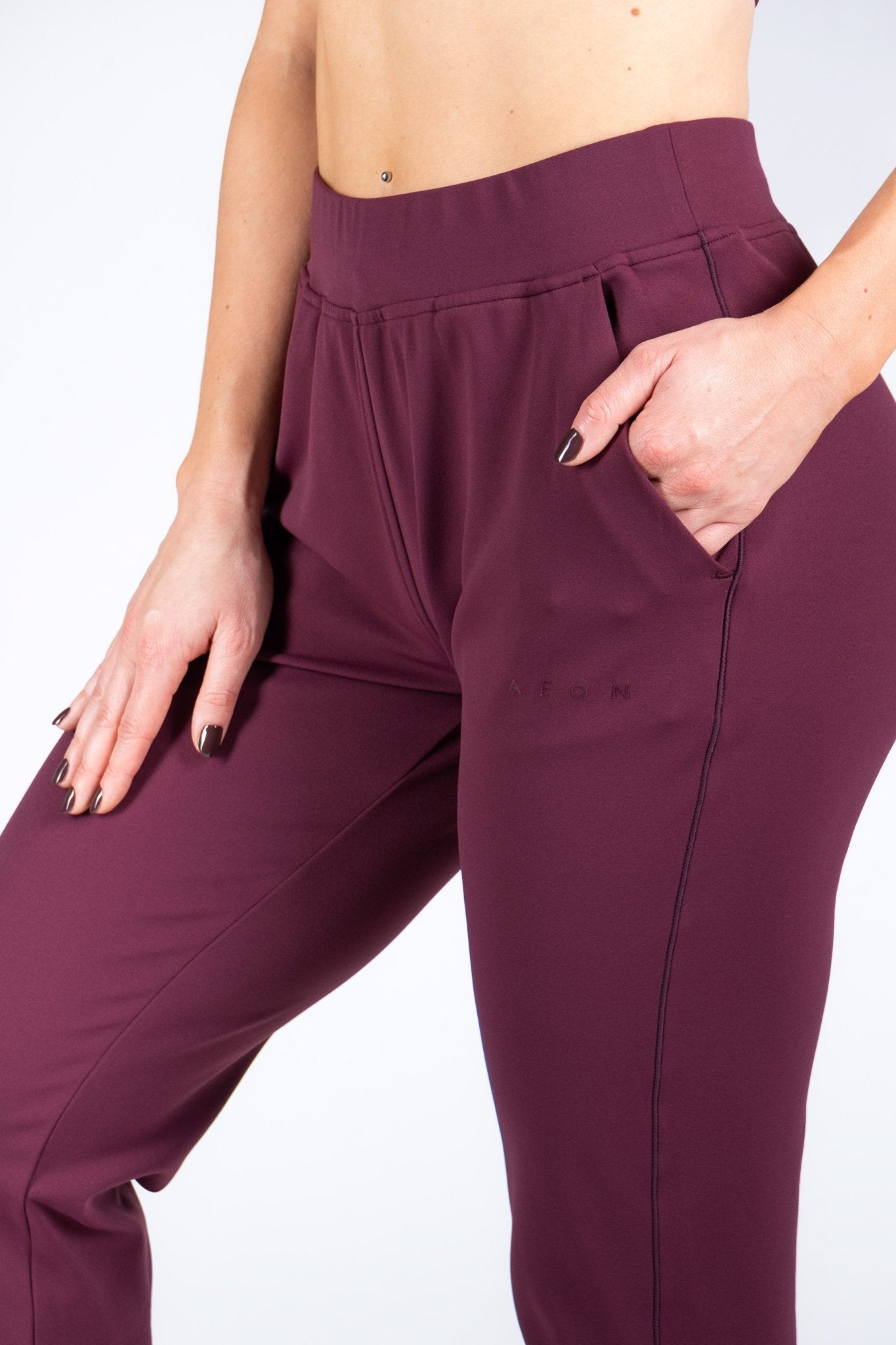 SECOND SKIN TRACKSUIT BUNDLE - BURGUNDY (2 - PIECE) - Aeon Athletics