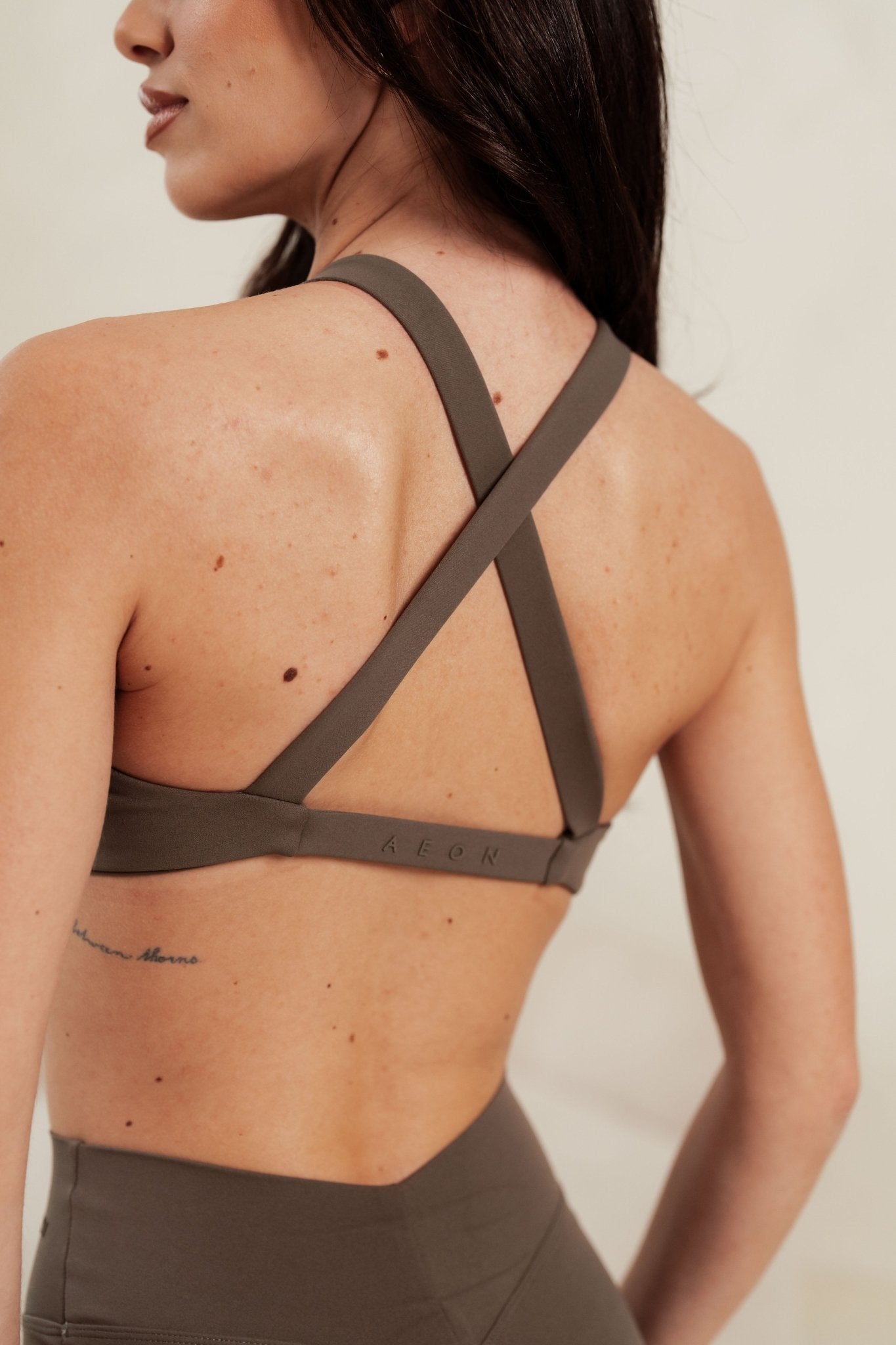 SECOND SKIN TWISTED BRA - Aeon Athletics