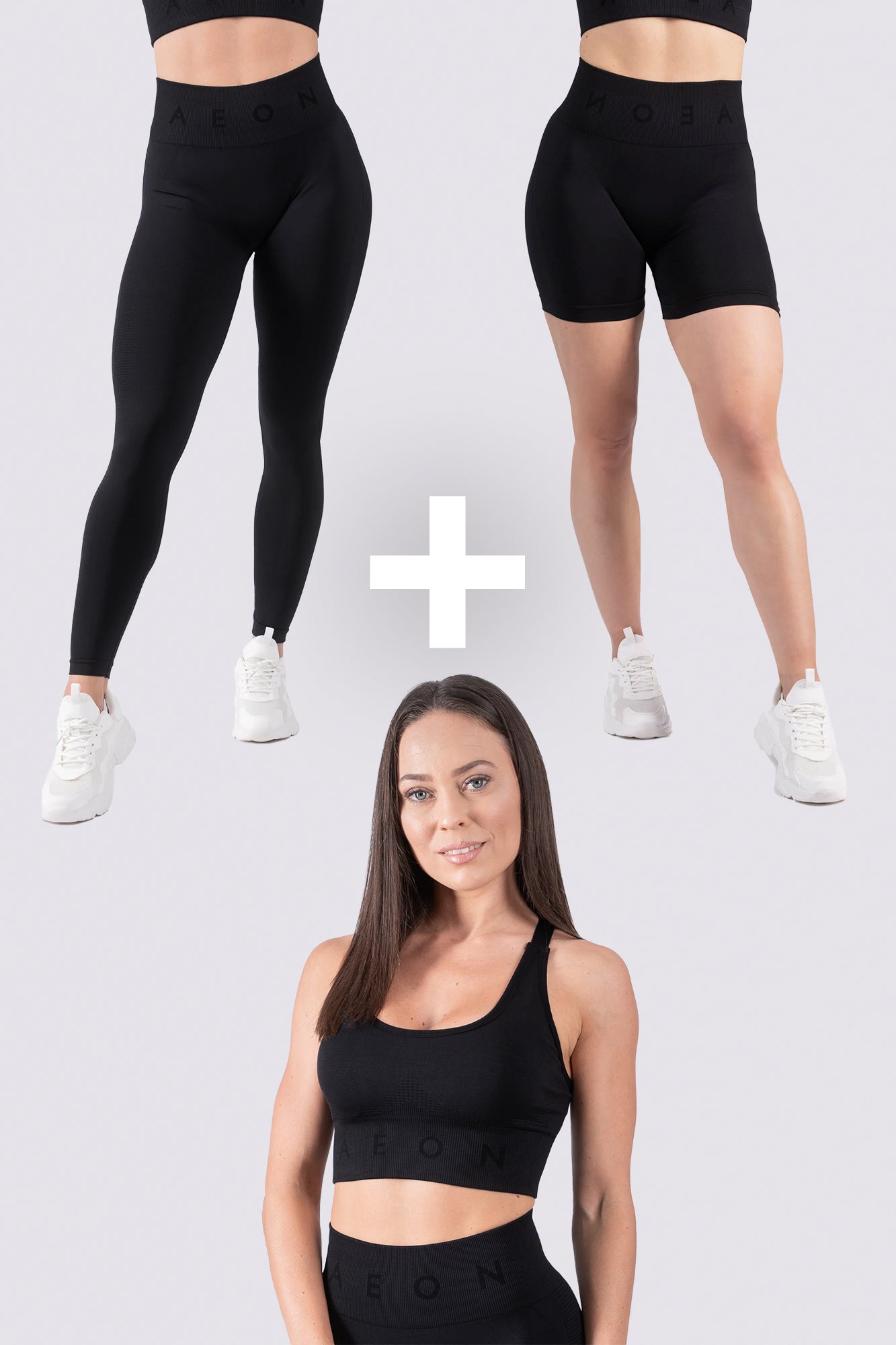 ELEVATE SET - BLACK (3- KUSY)