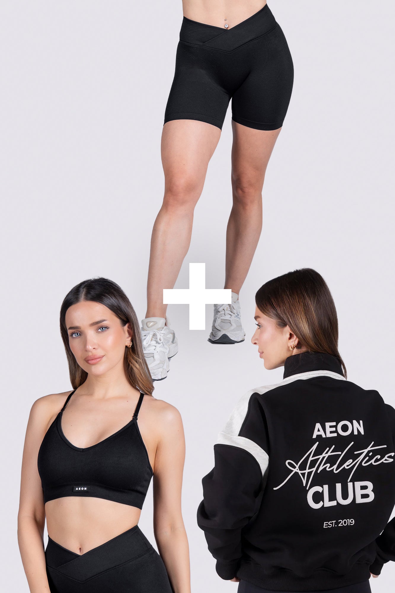 EMPOWER KRÁTKY SET - ROYAL BLACK (3-KUSY)