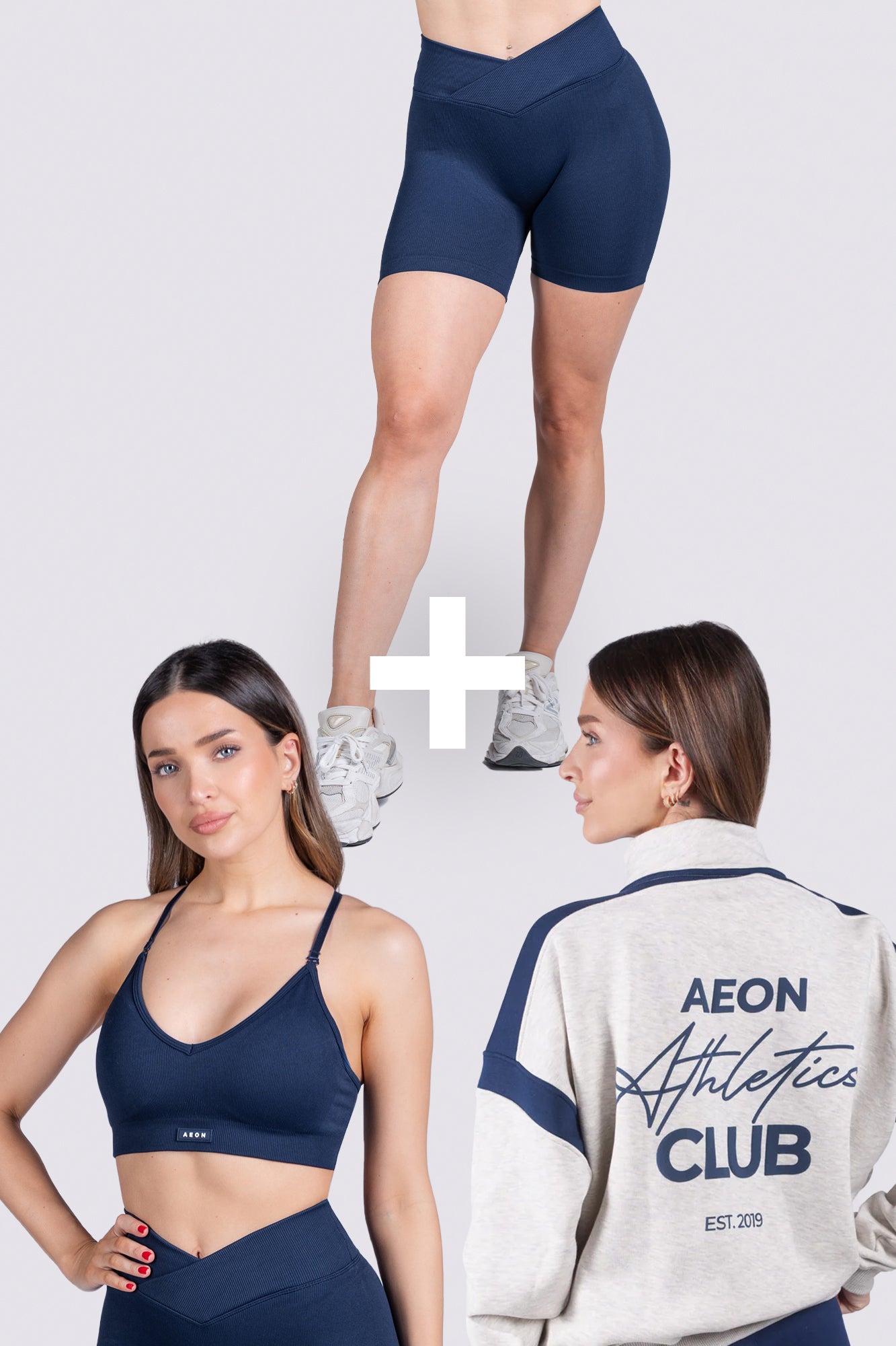 EMPOWER KRÁTKY SET - ROYAL BLUE (3-KUSY)