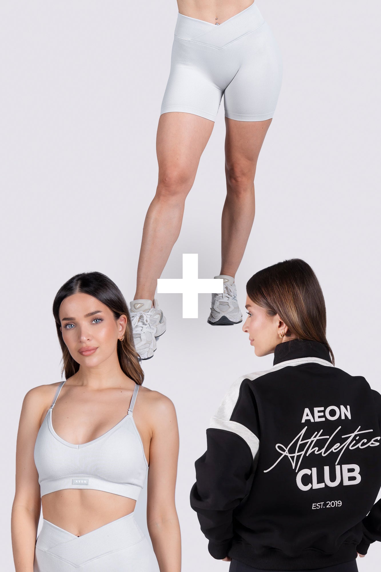EMPOWER KRÁTKY SET - ROYAL GREY (3-KUSY)