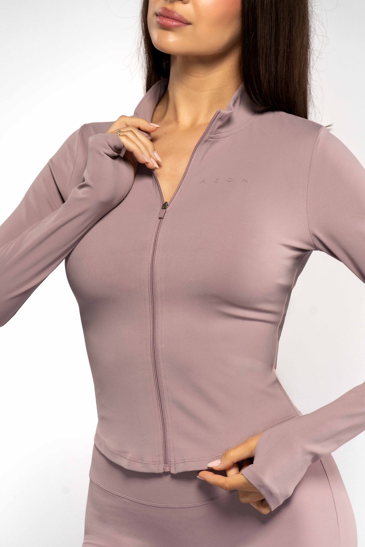 SECOND SKIN SCULPT MIKINA NA ZIPS