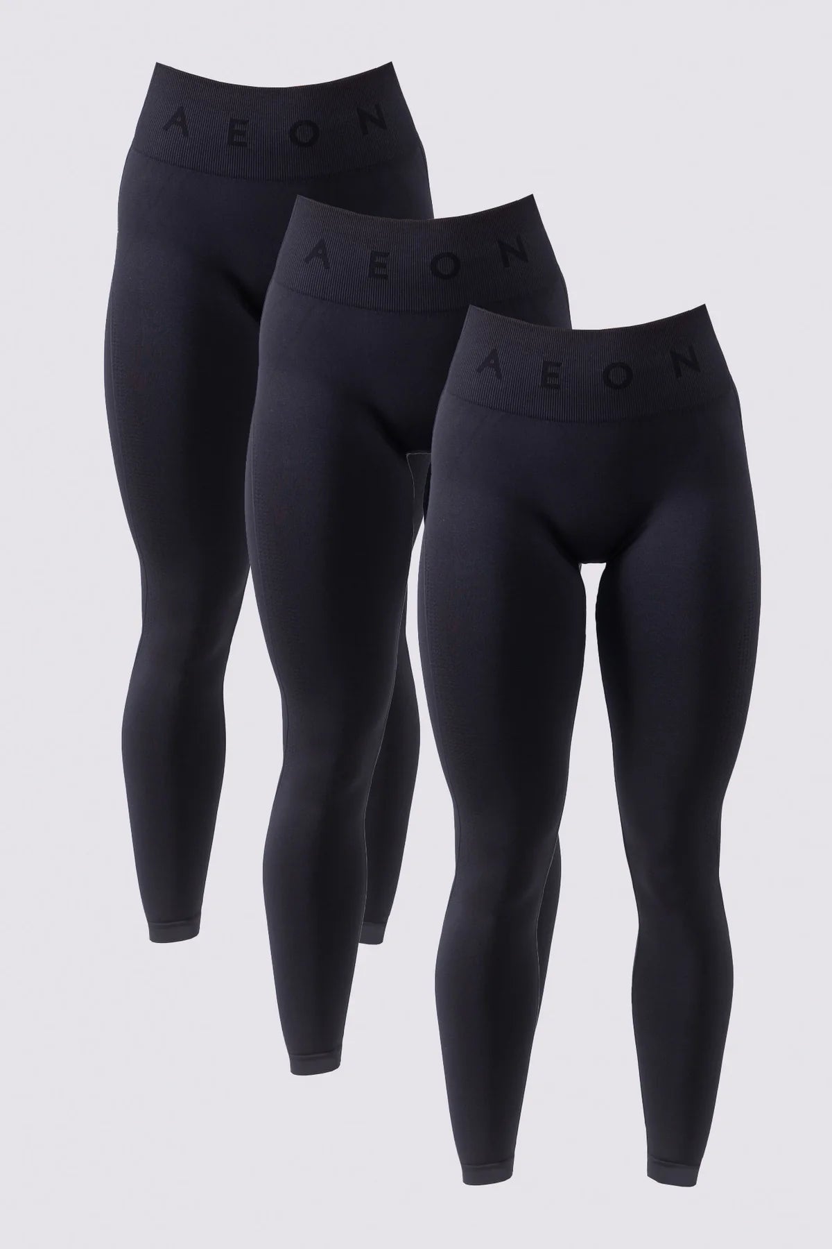 ELEVATE LEGÍNY SET - BLACK (3-KUSY)