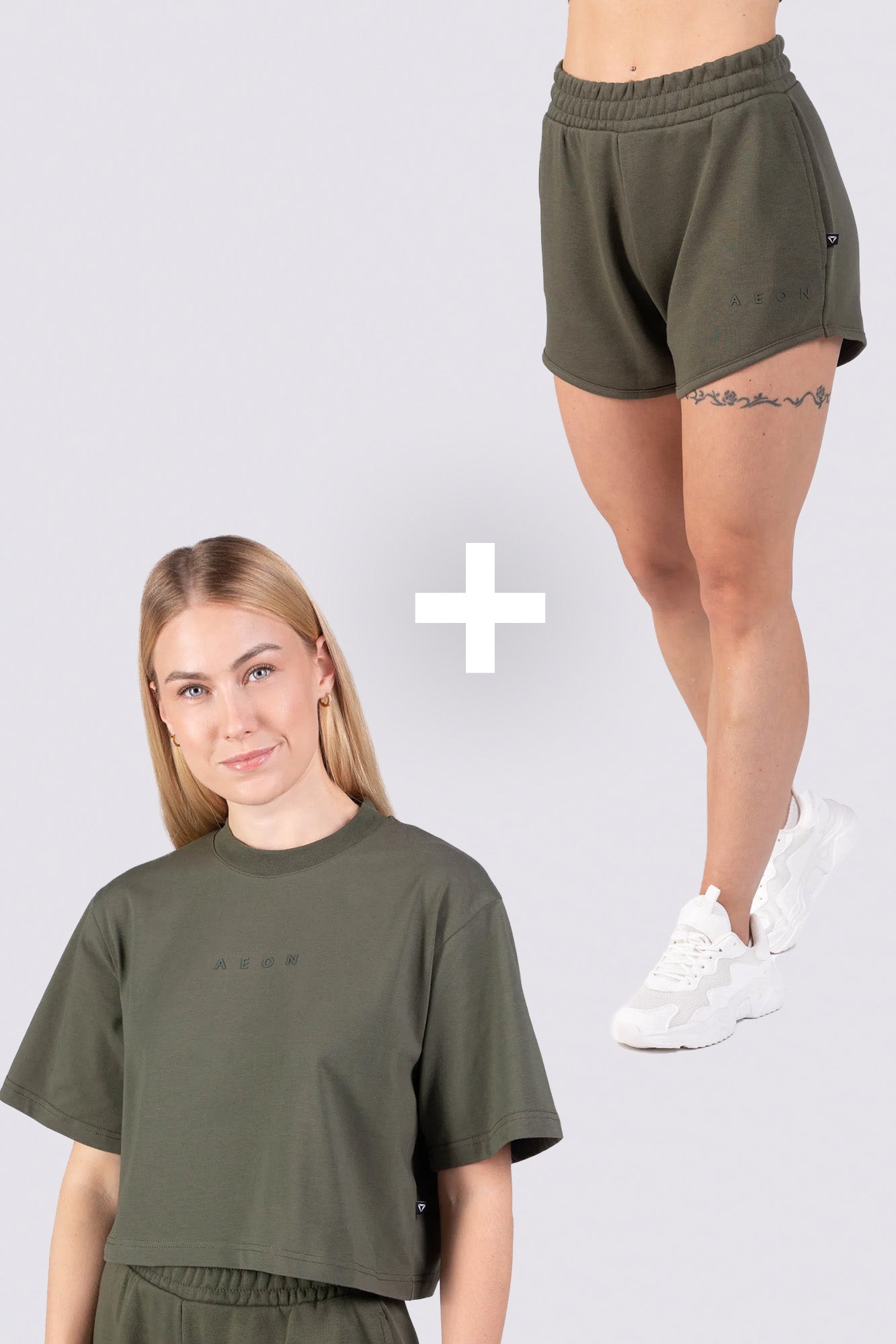 ELEVATE LIFESTYLE SADA - OLIVE (2-KUSY)