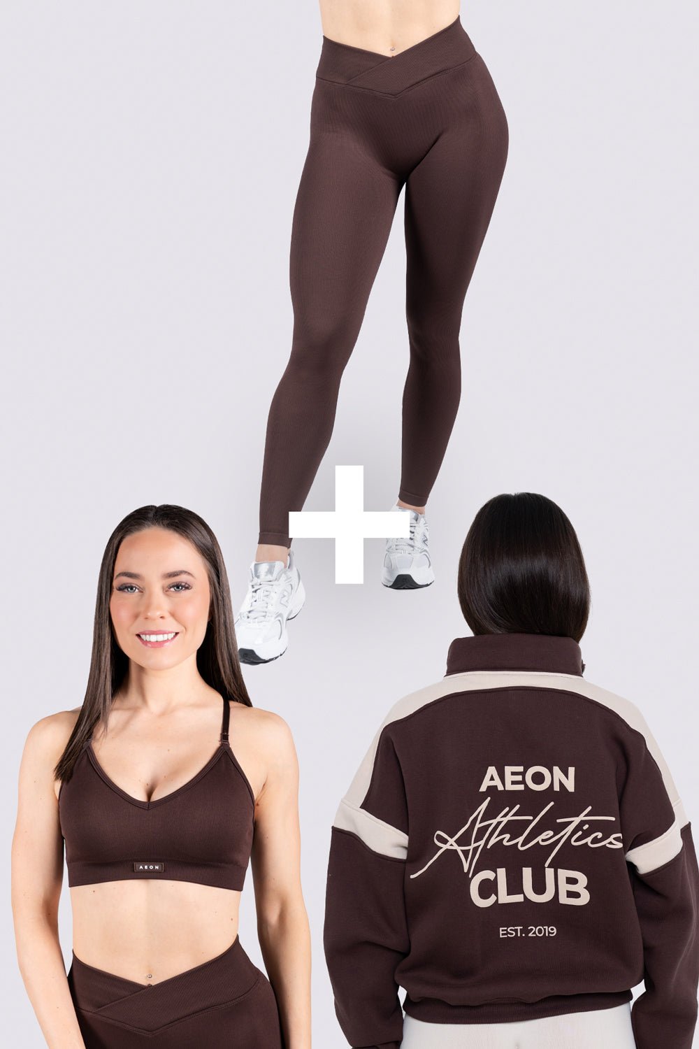 EMPOWER BUNDLE - FULL BROWNIE (3 - PIECE) - Aeon Athletics