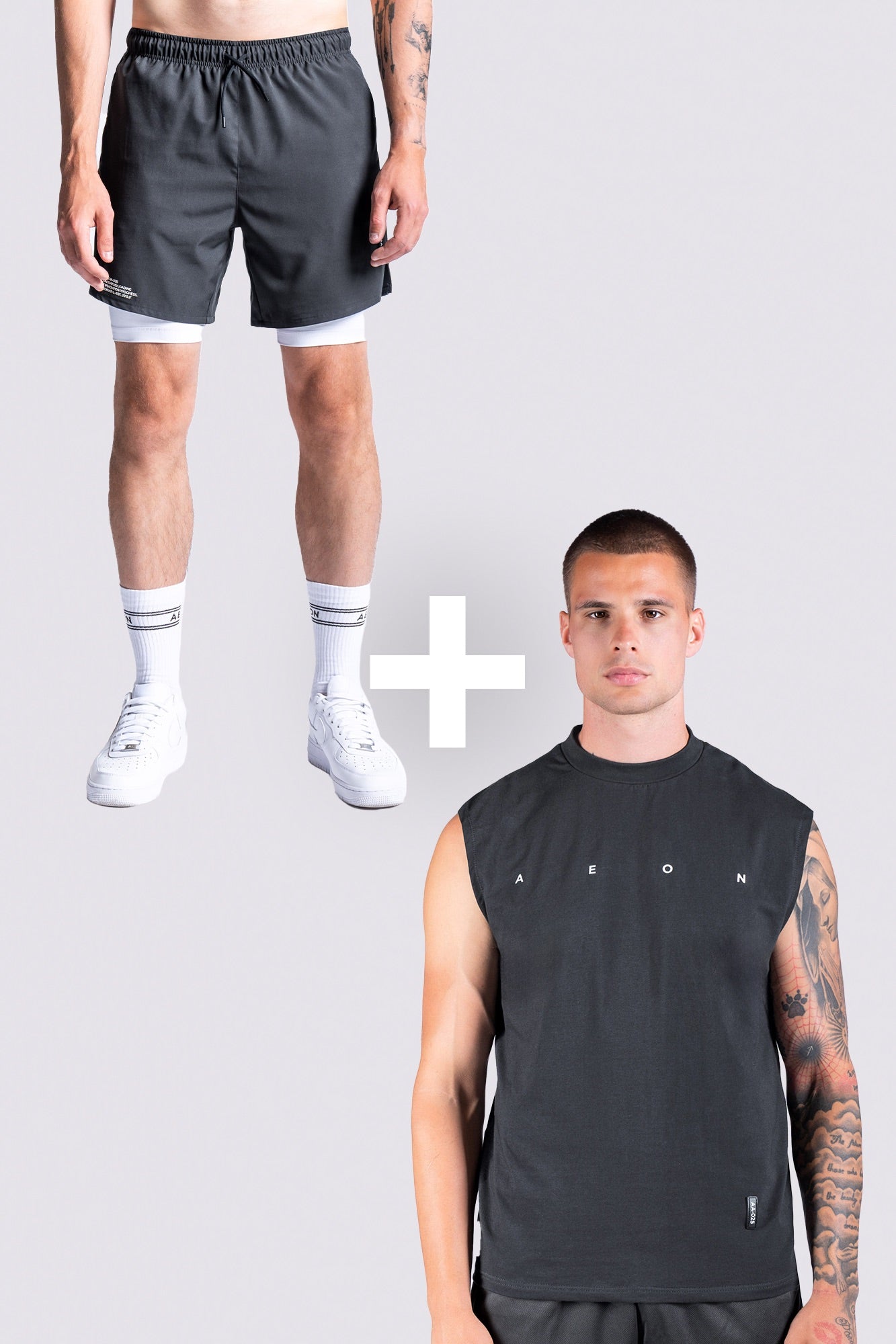 ICON BUNDLE - GRAPHITE (2 - PIECE) - Aeon Athletics
