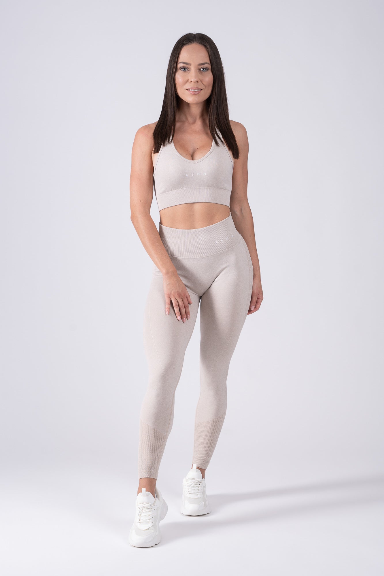 MOTION SEAMLESS MARL LEGGINGS - Aeon Athletics