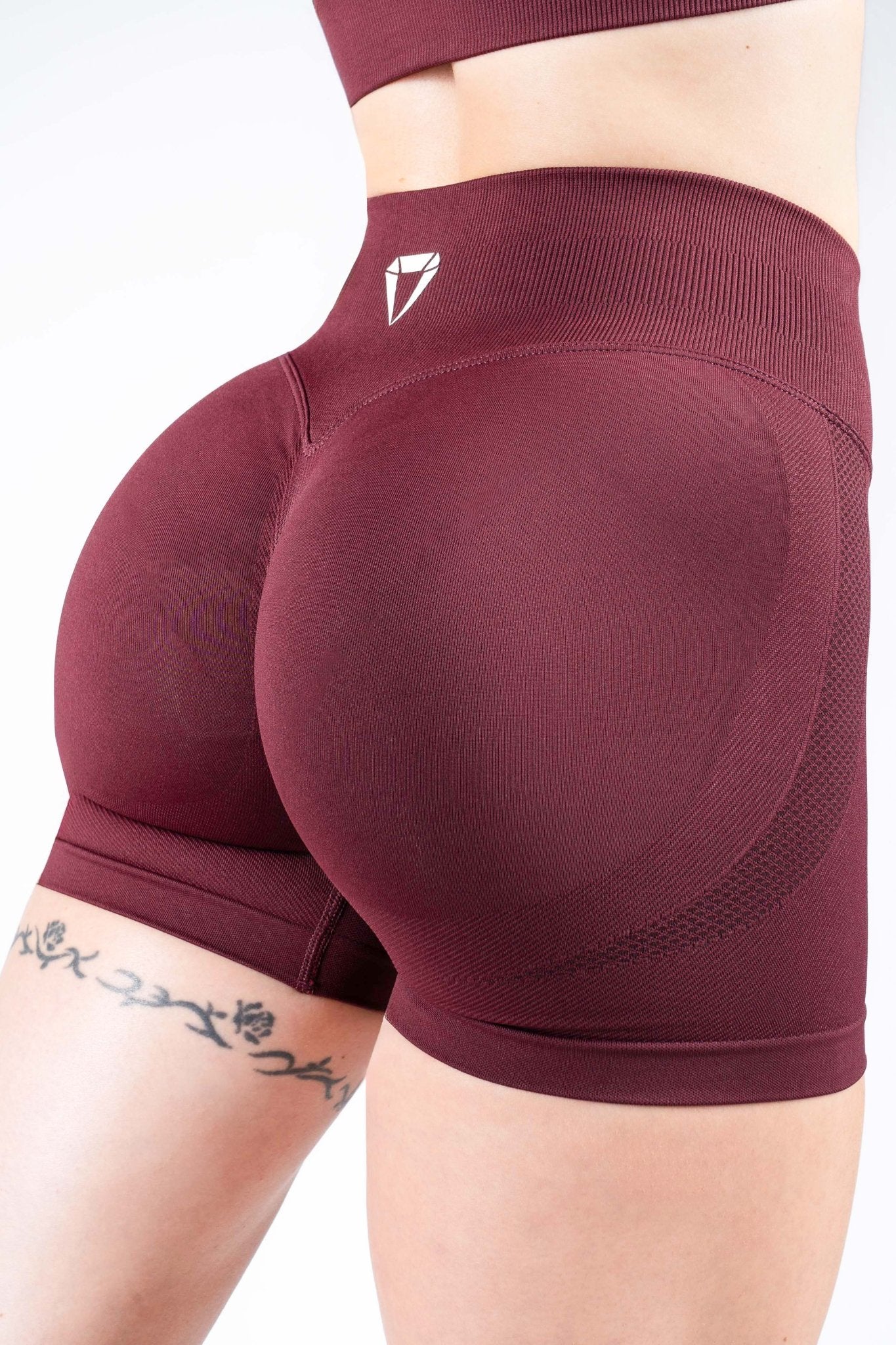 MOTION SEAMLESS SHORTS BUNDLE V2 - GRAPHITE & BURGUNDY & SOFT LILAC (3 - PIECE) - Aeon Athletics