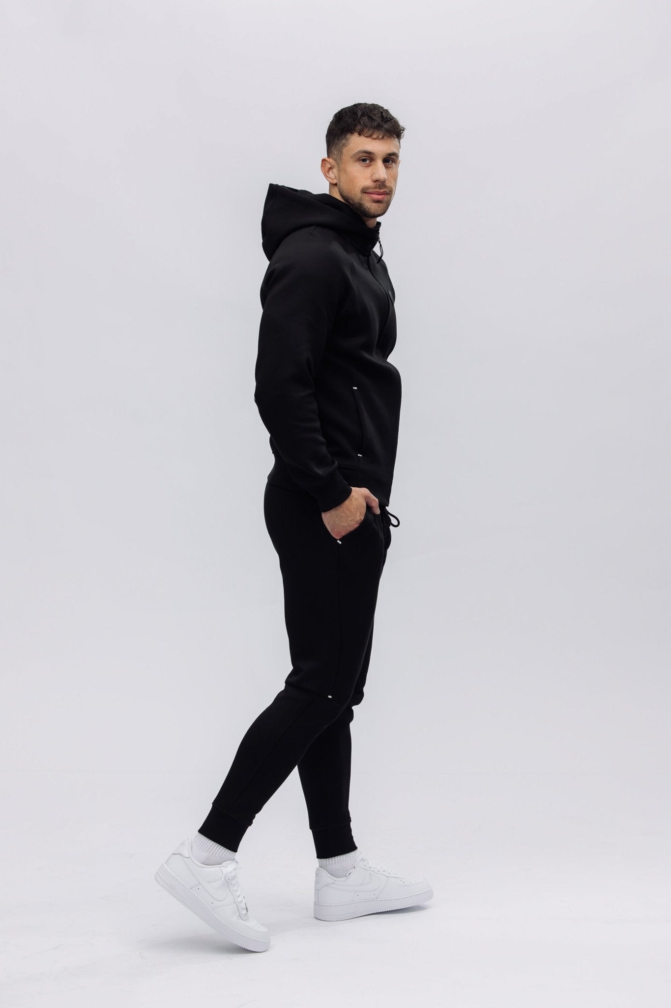 TECHPRO MENS TRACKSUIT BUNDLE - BLACK (2 - PIECE) - Aeon Athletics