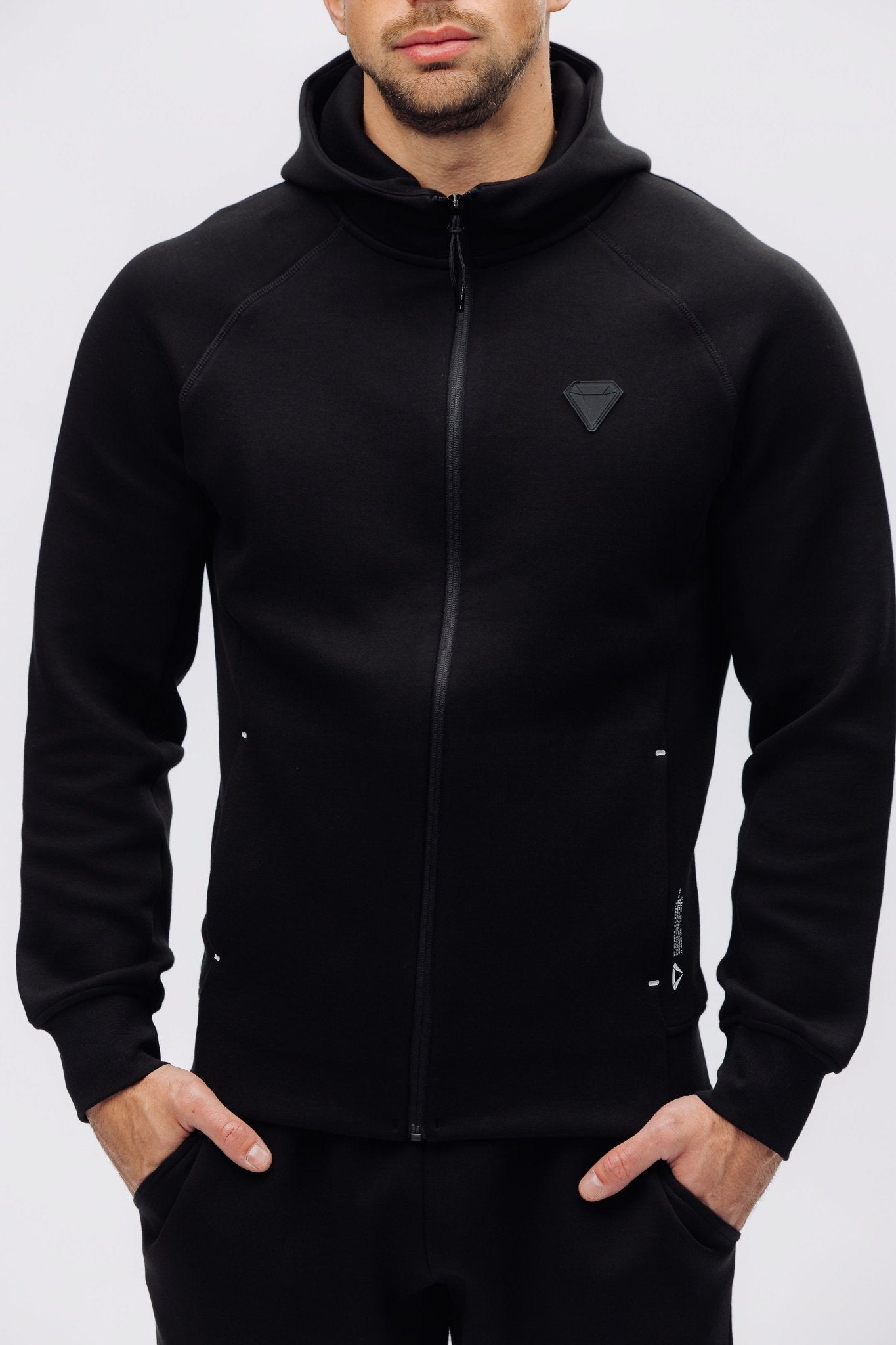 TECHPRO MENS TRACKSUIT BUNDLE - BLACK (2 - PIECE) - Aeon Athletics